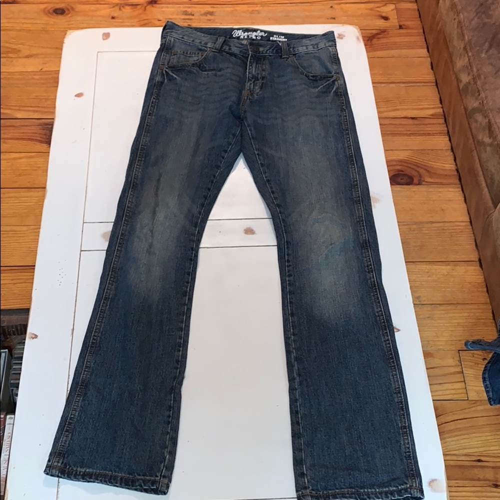 Wrangler Retro Slim Straight Jeans